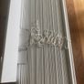 White wooden blinds Image 5