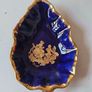 Vintage Limoges Cobalt Blue Decorative Ornaments Image 3