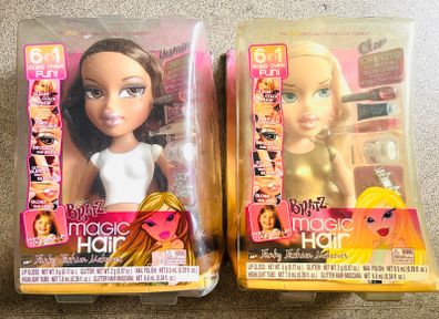 BRATZ dolls Yasmin and Cloe 6 in 1 Funky Fashion Makeover