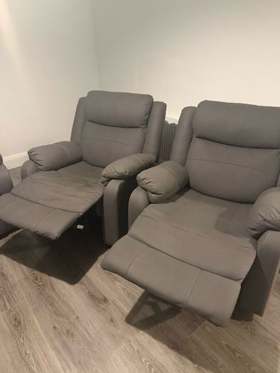 Grey Recliner