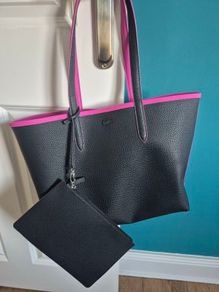 Lacoste tote bag reversible