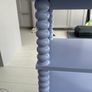 Parker Bobbin Purple Acacia Wood Side Table from Oliver Bonas Image 3