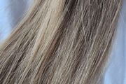 Hair extensions dark blond