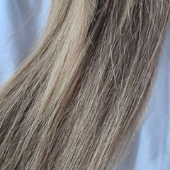 Hair extensions dark blond