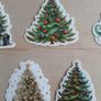 23pcs Christmas Tree Stickers Decals Image 5