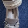 Paul  Green Flat Shoes In Grey Suede Image 3