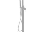 Freestanding Bathtub Faucet Stainless Steel 118.5 cm