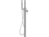 Freestanding Bathtub Faucet Stainless Steel 118.5 cm