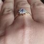 Stunning 9k  Gold O Size Hallmarked Ring Image 9