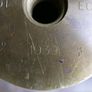 Vintage Large WW2 Brass round shell. 37inch Gun Round. Marked 1939. (67.5cm in length) Image 6