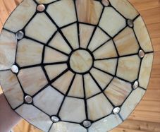 Set of 4 Vintage Tiffany Style Light Shades (30cm)
