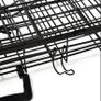 BRAND NEW medium dog crate in black 91cm - kennel - cat rabbit chinchilla cage - pet carrier Image 5