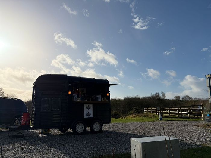 Full equipped coffee trailer