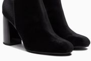 Tommy Hilfiger velvet boots size 6