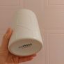 White ceramic storage jar with airtight lid cost 11euro Image 7