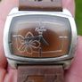 Kahuna Ladies Brown Quartz Watch, Original Beige Leather Strap, Japanese Movt. Image 2