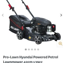 pro lawn plus petrol lawnmower