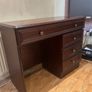 Mahogany Veneer Desk Image 2