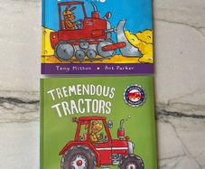 Dazzling Diggers & Tremendous Tractors Books Amazing Machines Series