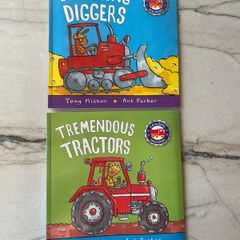 Dazzling Diggers & Tremendous Tractors Books Amazing Machines Series