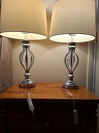 Large Bedside Lamps / Table Lamps Set of Two