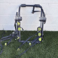 Bike rack for saloon car