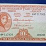 Ireland 1963 10/ Shilling Lady Lavery Image 2