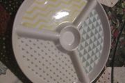 Three Compartment Serving Dish
