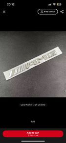 Mercedes AMG boot rear sticker emblem