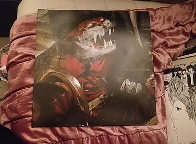 Sleigh Bells Jessica Rabbit splatter vinyl