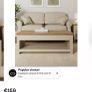 Lift up coffee table with hidden storage Image 4