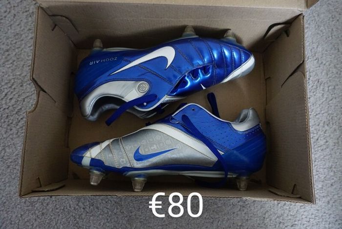 Football Boots Nike Total 90 Supremacy Blue (2006) Size 7UK SG