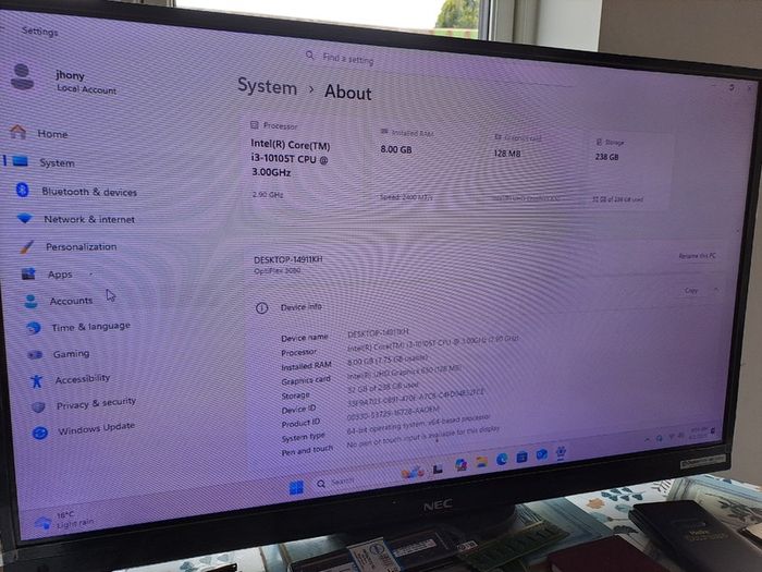 Dell optiplex 3080 usff ultra small i3-10th gen