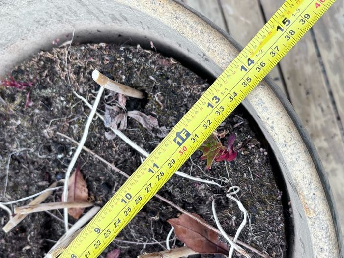 Wide ceramic garden pot