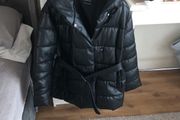 Black Puffer Coat Size 12