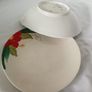 Rare Vintage Art Deco Crown Devon  Fruit Berry Serving Dish and Plate Image 8