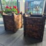 wooden planters Image 5