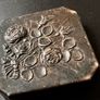 Vintage Floral Powder Compact  Silver-Tone Metal Image 7