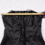 Next Black Satin Beaded Sequin Embellished Strapless Bustier Corset Top 12UK/40EU Image 7