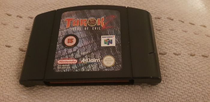 Turok 2 Seeds of Evil Nintendo 64 Game Cart Only