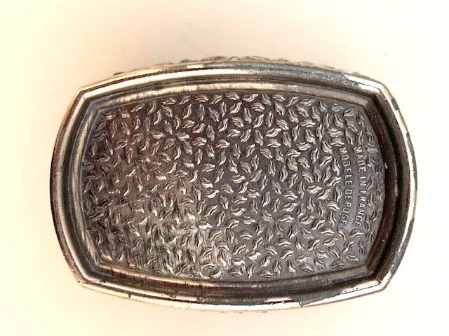 Antique Silver Plated Trinket Box