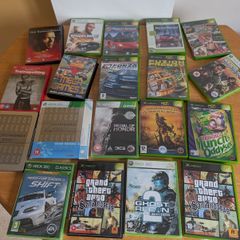 Xbox games and DVDs