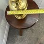 Vintage Brass Oil Lamp Image 4