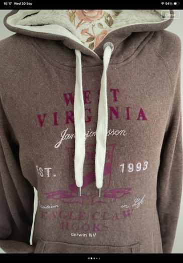 dress bnwt H&M hoodie dress size medium rrp 39.99
