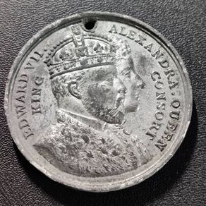 Medal Coronation of 1902 King Edward & Queen Alexandra