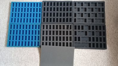 Warhammer Foam Trays x 6. Games Workshop