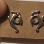 Vintage Sterling Silver Earrings Image 4