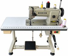 Walking foot sewing machine