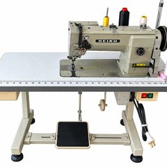 Walking foot sewing machine