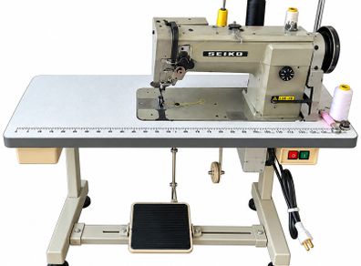 Walking foot sewing machine